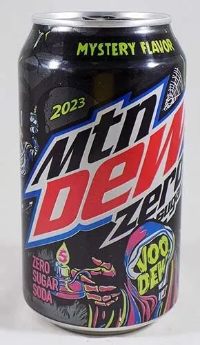 Mountain Voo Dew VooDew ZERO "Cherry Airheads" Halloween 2023 FULL NEW 12oz Can