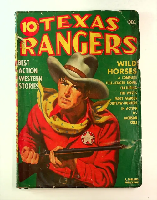Texas Rangers Pulp Dec 1941 Vol. 13 #3 GD/VG 3.0