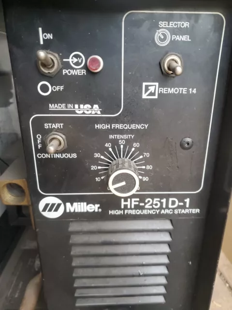 Miller HF-251D-1 High Frequency Arc Starter Box. Read Description, Save $250!