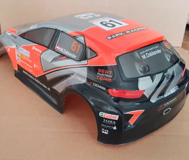 Size Body Rc Rally 1/10 RC CAR 190mm on road drift rally Seat Body Shell £18.49 - PicClick UK