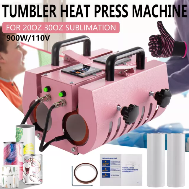 HTVRONT Auto Mug Heat Press Tumbler Heat Press Machine Sublimation