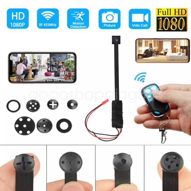 Mini DV HD 1080P Camera Small Video Recorder CAM DVR Tiny DIY Button Camcorder