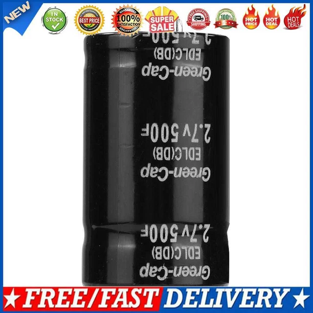 2.7V 500F Electrolytic Capacitor Farad Capacitor Electronic Components