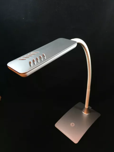 7W Dimmable Touch Sensor Adjustable 12 LED Light Desk Table Reading Book Lamp