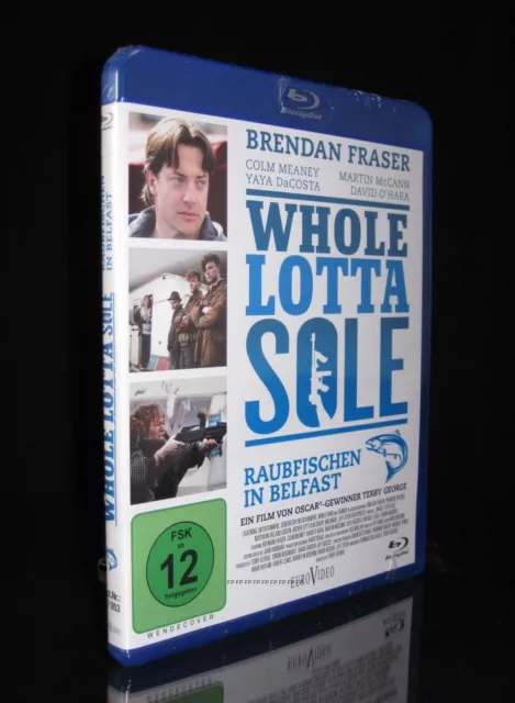 Blu-Ray Whole Lotta Sole - Raubfischen In Belfast - Brendan Fraser *** Neu ***