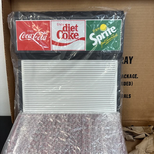 1980S COCA-COLA SPRITE Plastic Menu Board 17”x13” Sign w/ Letters ...