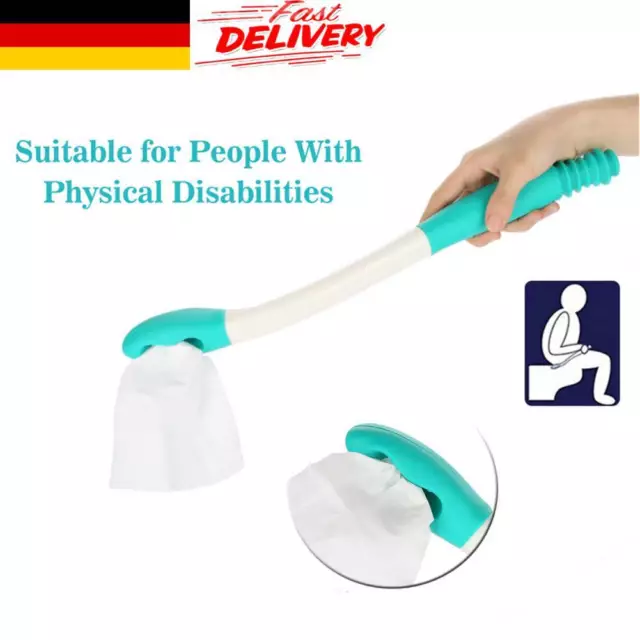 Abwischhilfe Toilettenhilfe Easy Wipe Gesäß Hygiene Afterreiniger Reichweite