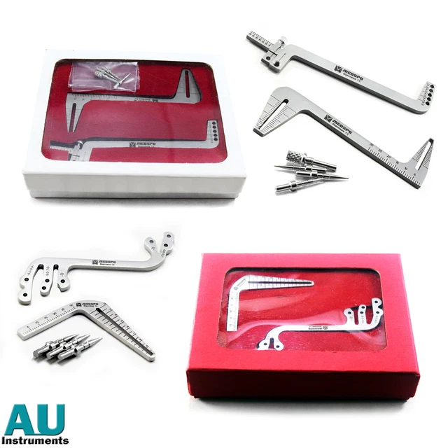 Positioning Implant Instruments DENTAL IMPLANT LOCATING Guide Depth Pin Gauge Drill Positioning ...