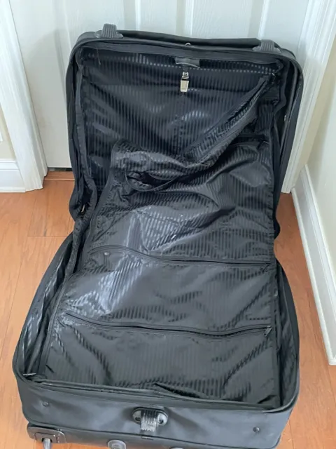 TUMI 2233D3 Alpha Two Wheeled Luggage Garment Bag Ballistic Nylon 24” Black 8
