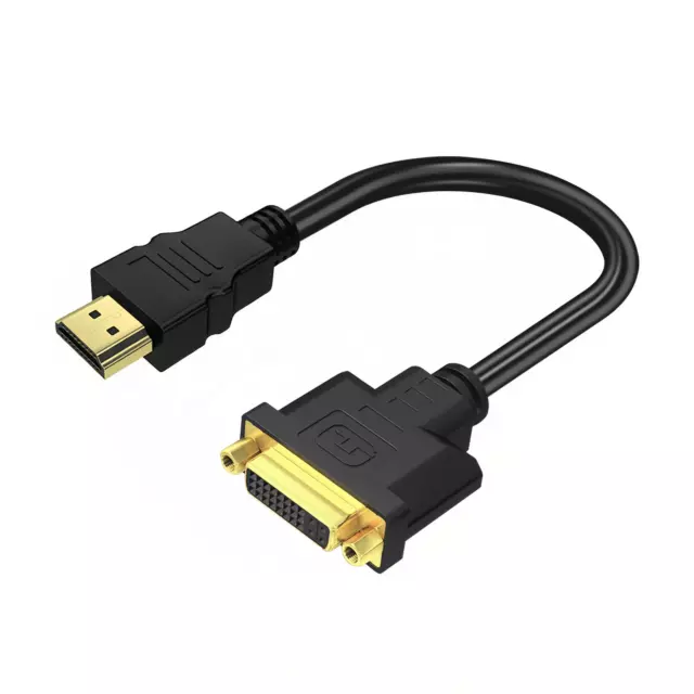 Adaptateur de Câble USB-C vers DVI - USB-C Mâle vers DVI-D Mâle Dual Link 1,8 m