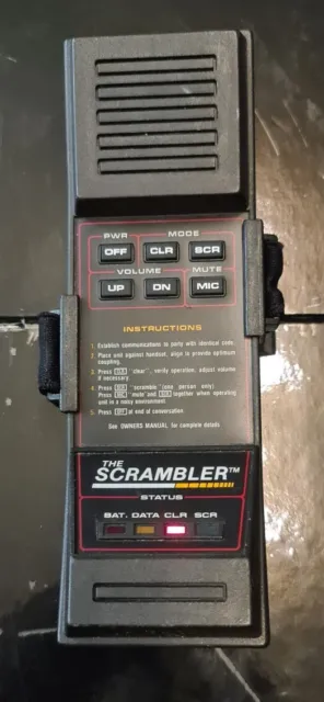 Super Rare Vintage REI ACS-2 The Scrambler analogue voice scrambler