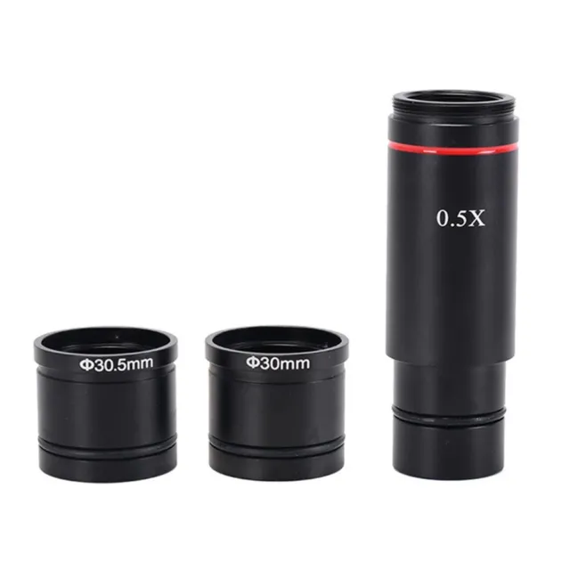 Nuovo pratico adattatore montaggio a C 30,5 mm anello adattatore fotocamera microscopio