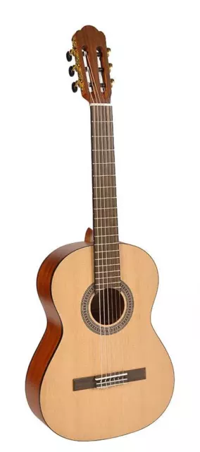 Guitare de Concert pour Enfants Salvador 3/4 Taille Top Finition Neuf / Neuf