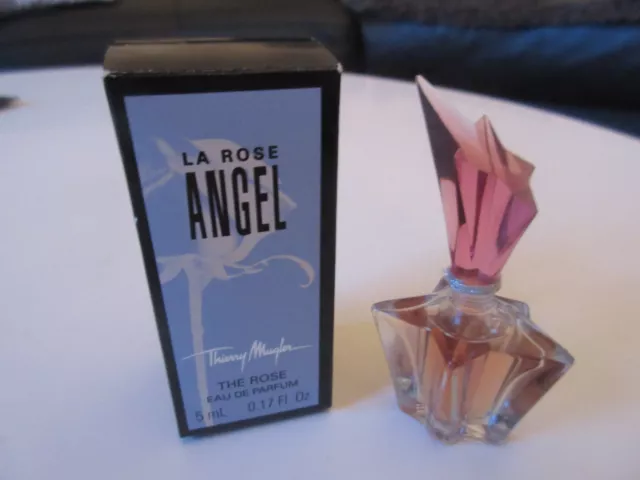 Miniature EDP Angel La Rose de Thierry Mugler 5 ml. Neuve + boîte.