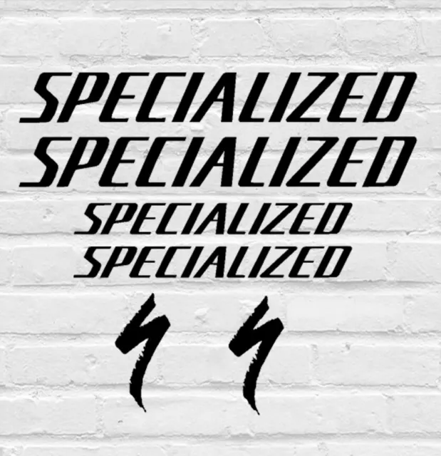 Specialized Vinyl Decal Stickers Bike Frame Cycling Bicycle For Re-spray Restore