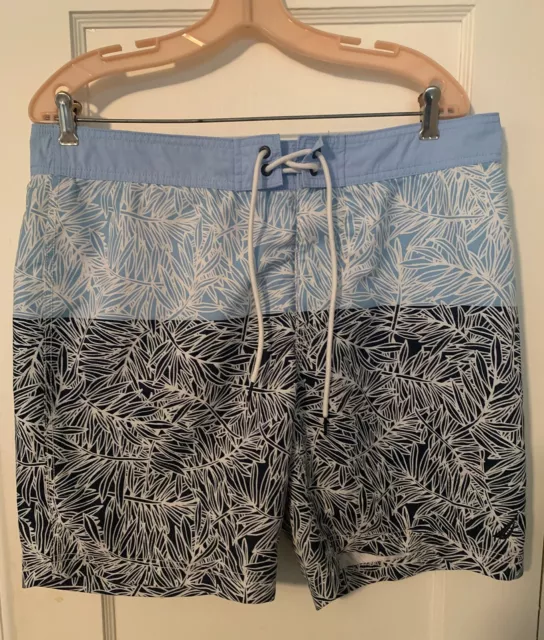 Nautica Swim Trunks Board Shorts Summer Swimwear Mens (Size L / 8 inseam)