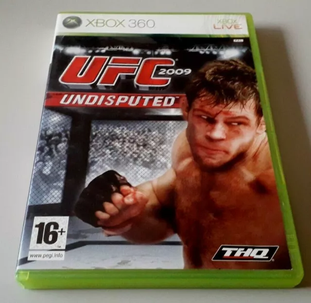 Jeu XBOX 360 "UFC 2009 Undisputed" en boîte sans notice (n°5866)