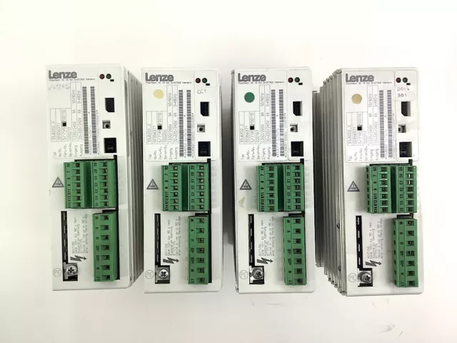 4er Set Lenze Type:33.8202_E Output D0-220/240V  4A 0-480Hz FREQUENZUMRICHTER