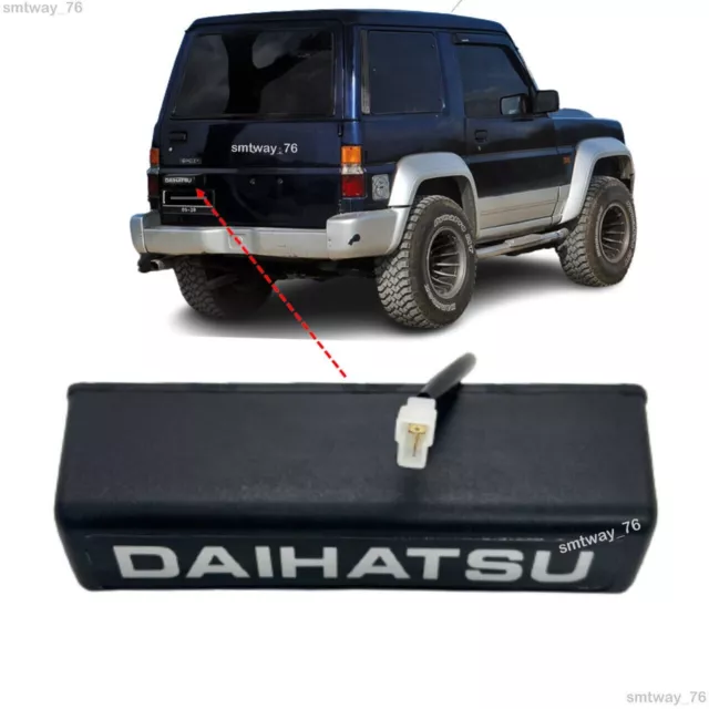 Luz De Matrícula Daihatsu Fourtrak Taft Rocky Feroza F70 F78 Lámpara De...