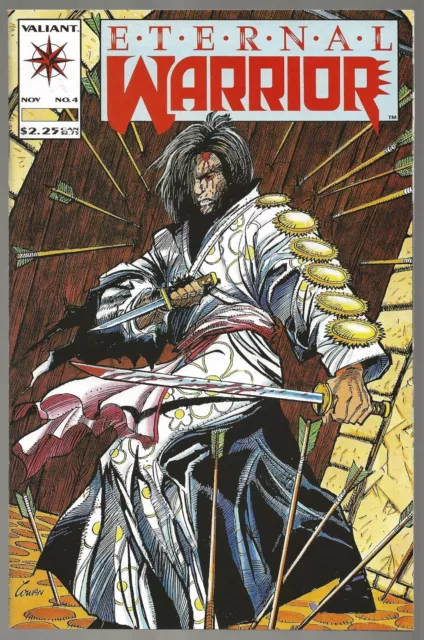 Eternal Warrior #4 1st cameo app Bloodshot 1992