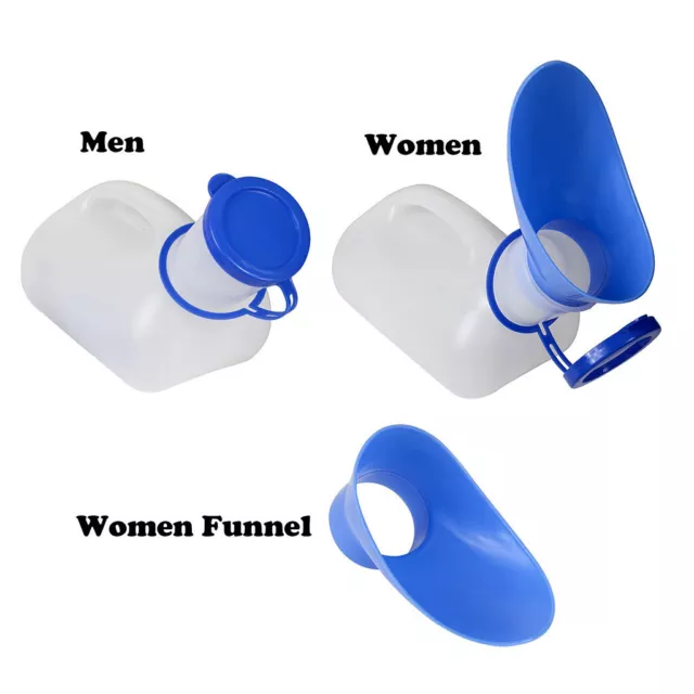 Male Female Urine Portable Pee Bottle Camping Outdoor Travel Urinal Car Toilet