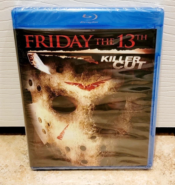 FRIDAY THE 13TH BluRay Movie Killer Cut Extended Version Jason Mask
