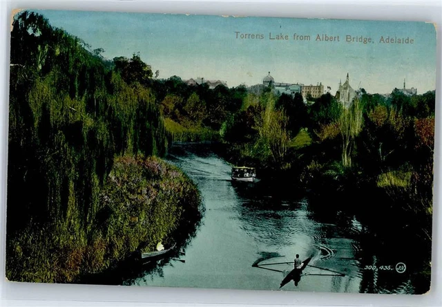51320170 - Adelaide Torrens Lake from Albert Bridge Australien & Ozeanien