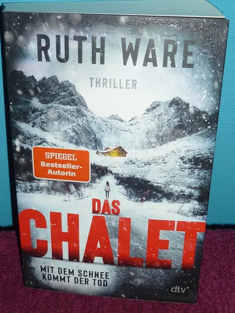 Das Chalet "Mit dem Schnee kommt der Tod" TB Buch Ruth Ware NP 16,95 € (2022)