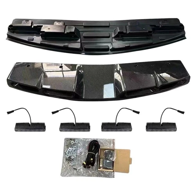 BARRA LUMINOSA TETTO STAMPA ACQUA LED DRL adatta a LR DEFENDER 2020-2023 90 110 130