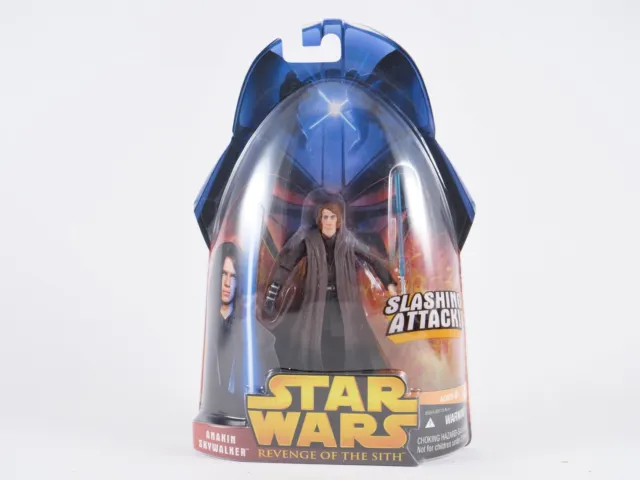 Star wars Figurine Revenge of the sith Anakin Skywalker Slashing Attack