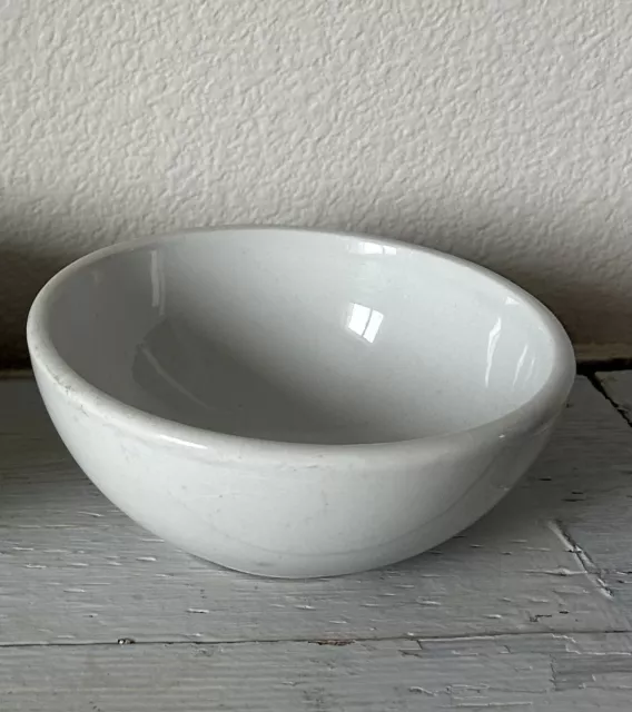 J.G. Meakin ~ Chunky White Ironstone Soup/Cereal Bowl