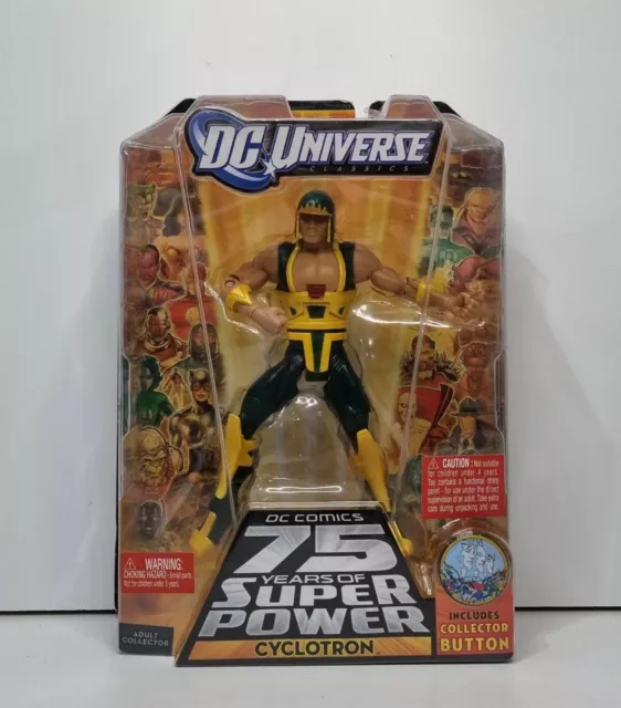 DC Universe Classics - CYCLOTRON Action Fig 75 YEARS of Super Power NEW Wave 15