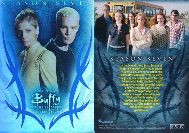 Inkworks Buffy Ultimate Coffin Promo Card #Buc-P7