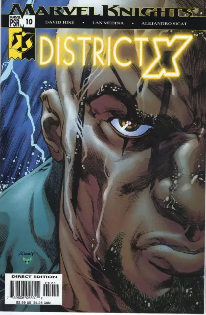 Marvel Knights District X #10 (Apr. 2005) High Grade