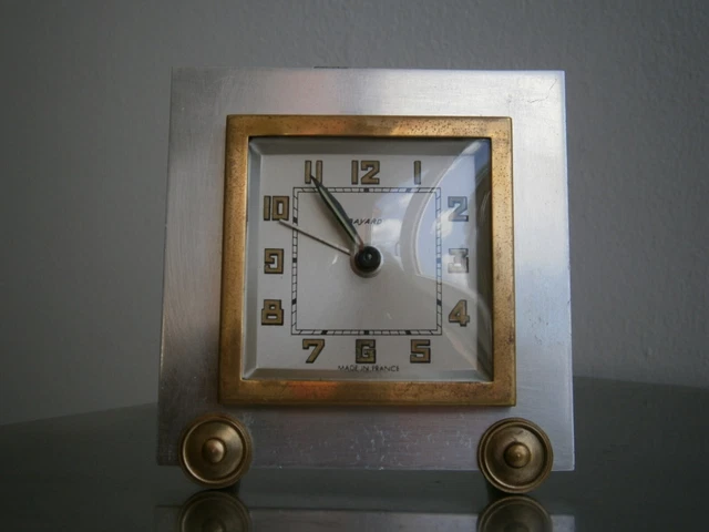 Ancien Réveil Vert Pomme Bayard - Made in France - Vintage French Finds