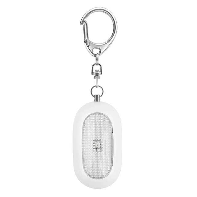 Allarme autodifesa LED sicurezza protezione sicurezza sicurezza personale emergenza portachiavi-xp