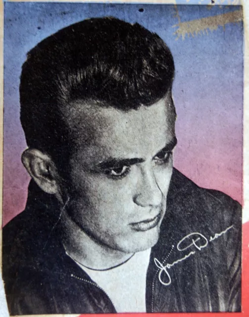 1956 Hebrew JAMES DEAN Israel PHOTO BOOK FRONT COVER Jewish REBEL WITHOUT CAUSE 2