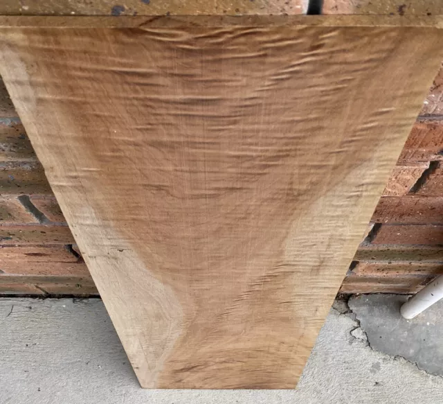 Tasmanian Oak Figured Wood Woodworking Board Timber Exotic,Machined, Fiddle Back 3