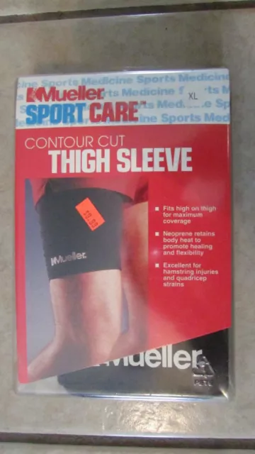 Mueller Sport Care Contour Cut Thigh Sleeve - XL - Neoprnen - #444   (B 11)