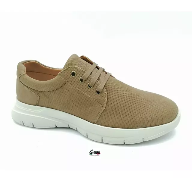 SCARPE FRAU UOMO city running in nabuk punzonato 09H3 fango EUR 87