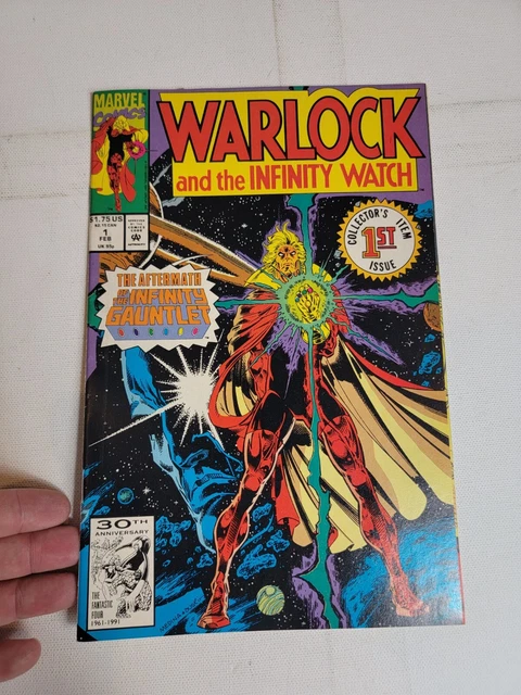 Comic Book Marvel Comics Adam Warlock Infinity Watch #1 Infinity Gauntlet