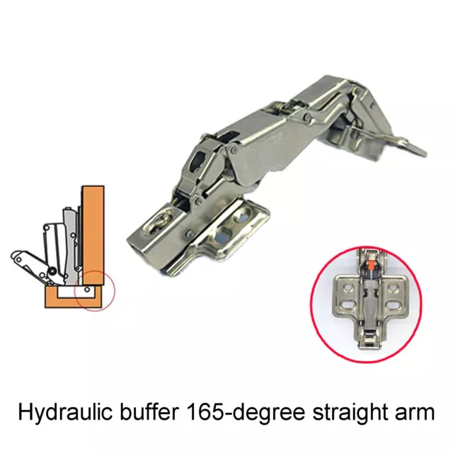 Furniture Hardware Accessory Wardrobes Close Hinge Rust Resistance Steel 2