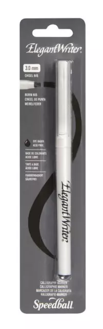 Speedball Elegant Writer 3.0mm Chisel Calligraphy Marker Pen Black