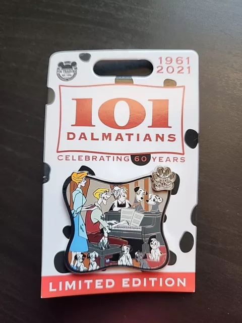 Disney 101 Dalmatians 60Th Anniversary Roger Anita Pongo Perdita Pups Le Pin