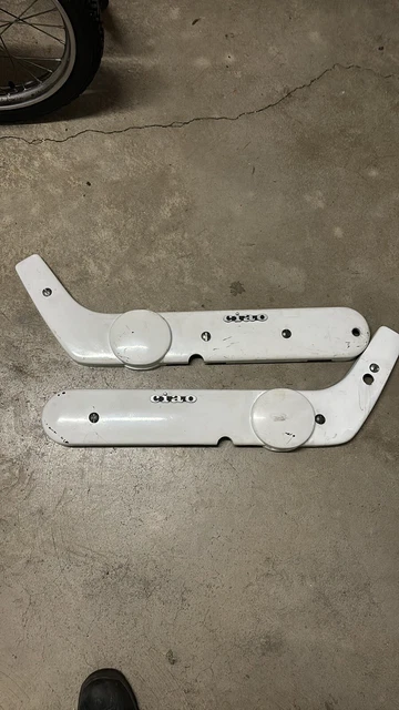 Kit 3 Leve In Plastica Bianche Per Ciclomotore Piaggio Ciao, Bravo, Si - Ricambio Originale - Foto 3