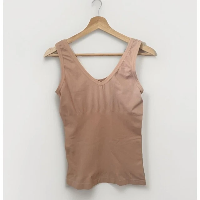 DREAMWEAR LOVE YOUR Curves Top Shaper Support Smoothing Nude Cami Tank ...