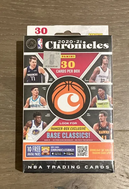 2020-21 Panini Chronicles Basketball Hanger Pack Sealed Box Brand New