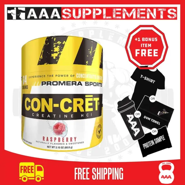 Promera Con-Cret | (64 Serve) | Creatine Hcl | Strength Concrete Micro Dosing