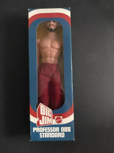 Mib Big Jim Professor Obb Standard # 9799 New Vintage Rare New Moc Misb Variant