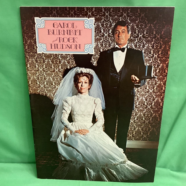 Rock Hudson, Carol Burnett, "I DO! I DO!" Kennedy Center 1974 Souvenir Program